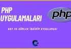 PHP İndirim Uygulaması