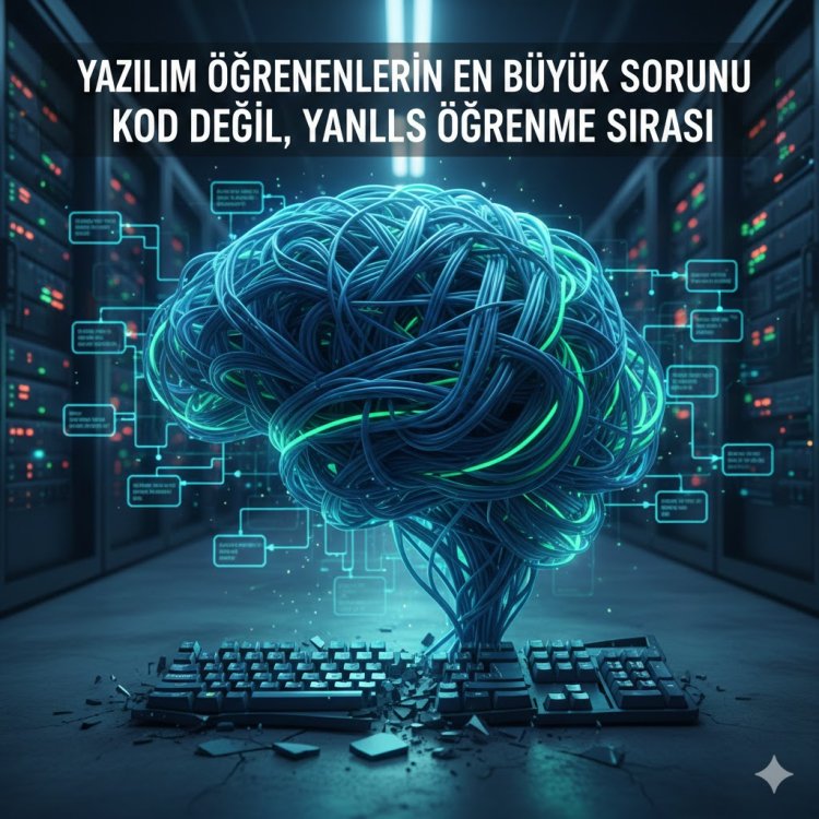 YAZILIM ÖĞRENENLERİN EN BÜYÜK SORUNU KOD DEĞİL, YANLIŞ ÖĞRENME SIRASI