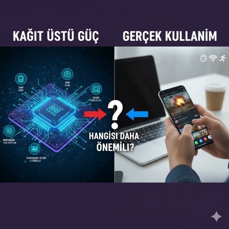BİR TELEFONU HIZLI YAPAN ŞEY GERÇEKTEN NE? KAĞIT ÜSTÜ GÜÇ MÜ, GERÇEK KULLANIM MI?