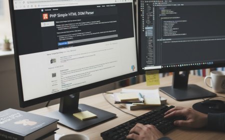 PHP Simple HTML DOM Parser Kullanımı