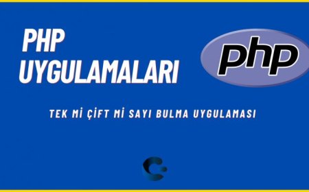 PHP Tek mi Çift mi Uygulaması