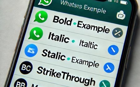 Whatsapp Mesajlarında Yazı Biçimlendirme