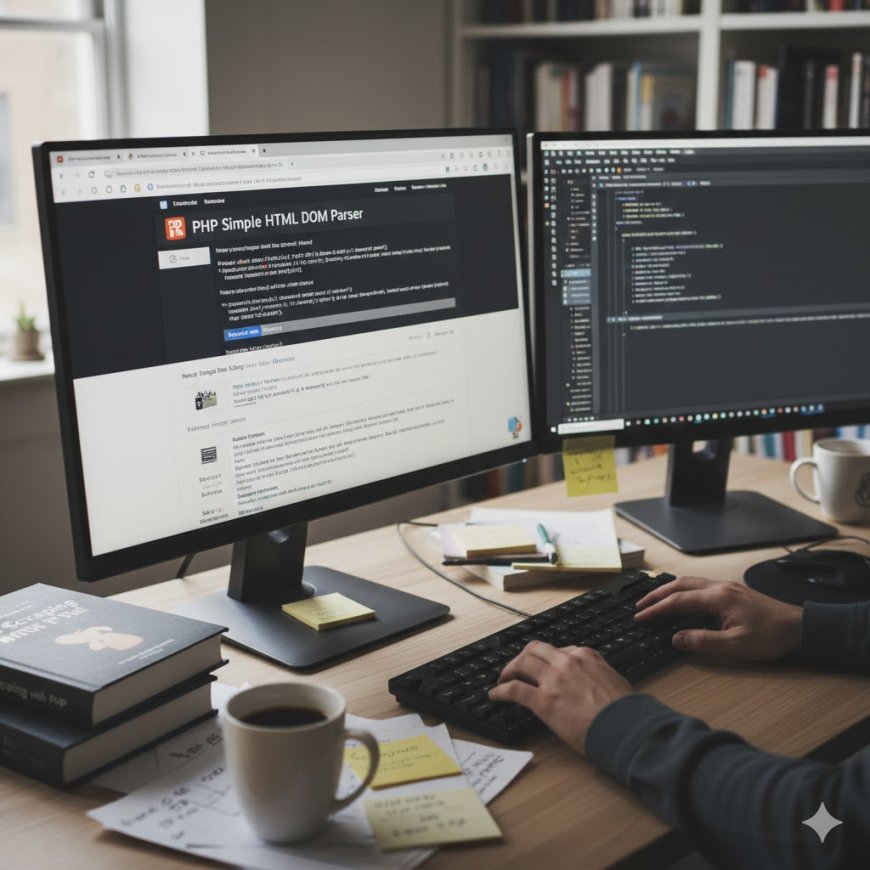 PHP Simple HTML DOM Parser Kullanımı